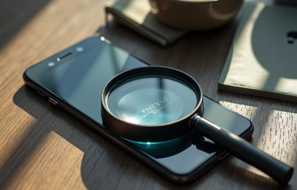 how to magnify part of an image on iPhone
