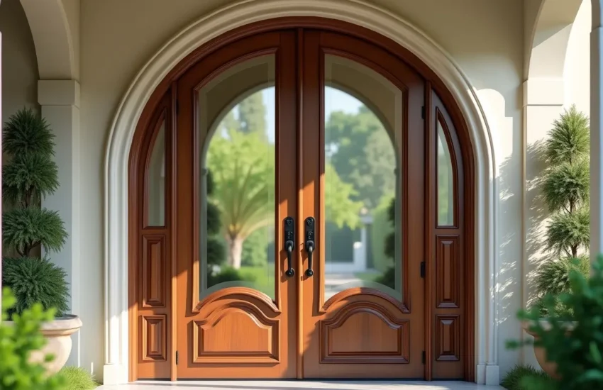 Arched Double Entry Doors Can Elevate Your Home’s Aesthetic