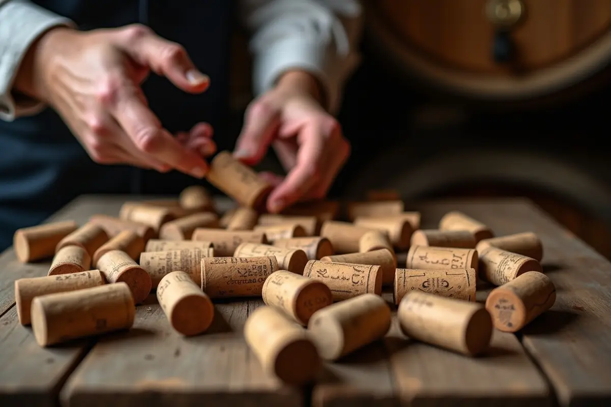 cork selection influencing wine aging and long term quality