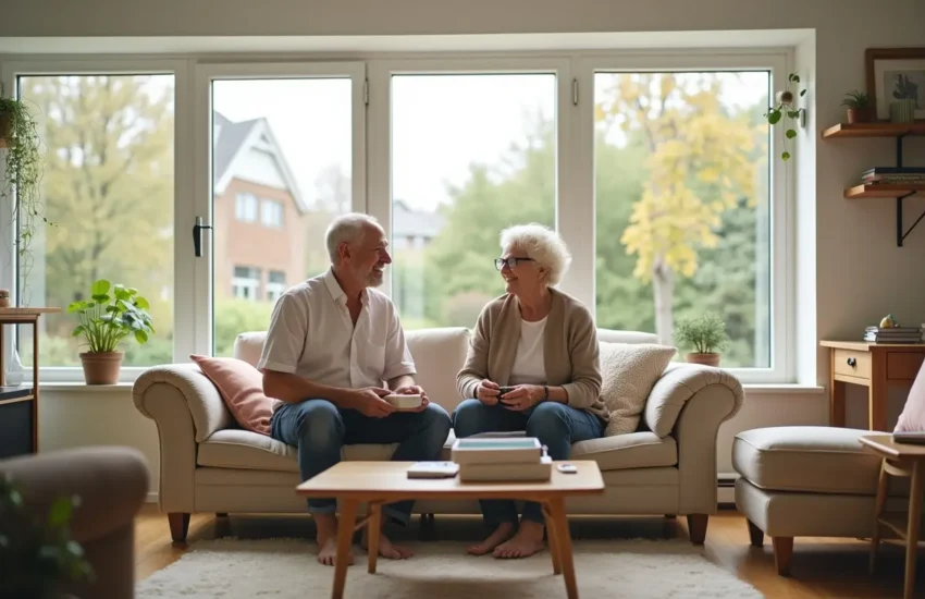 retiree downsizing early to achieve simpler and stress free retirement