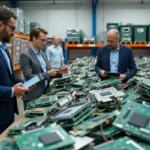 business managing electronic waste to maintain regulatory compliance standards